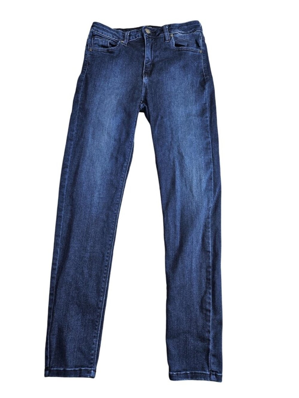 Just Black Skinny‎ Jeans Womens 30 Blue Dark Wash Mid Rise Stretch Denim Slim